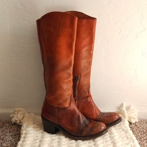 Vintage Leather SAH Boots Size 40